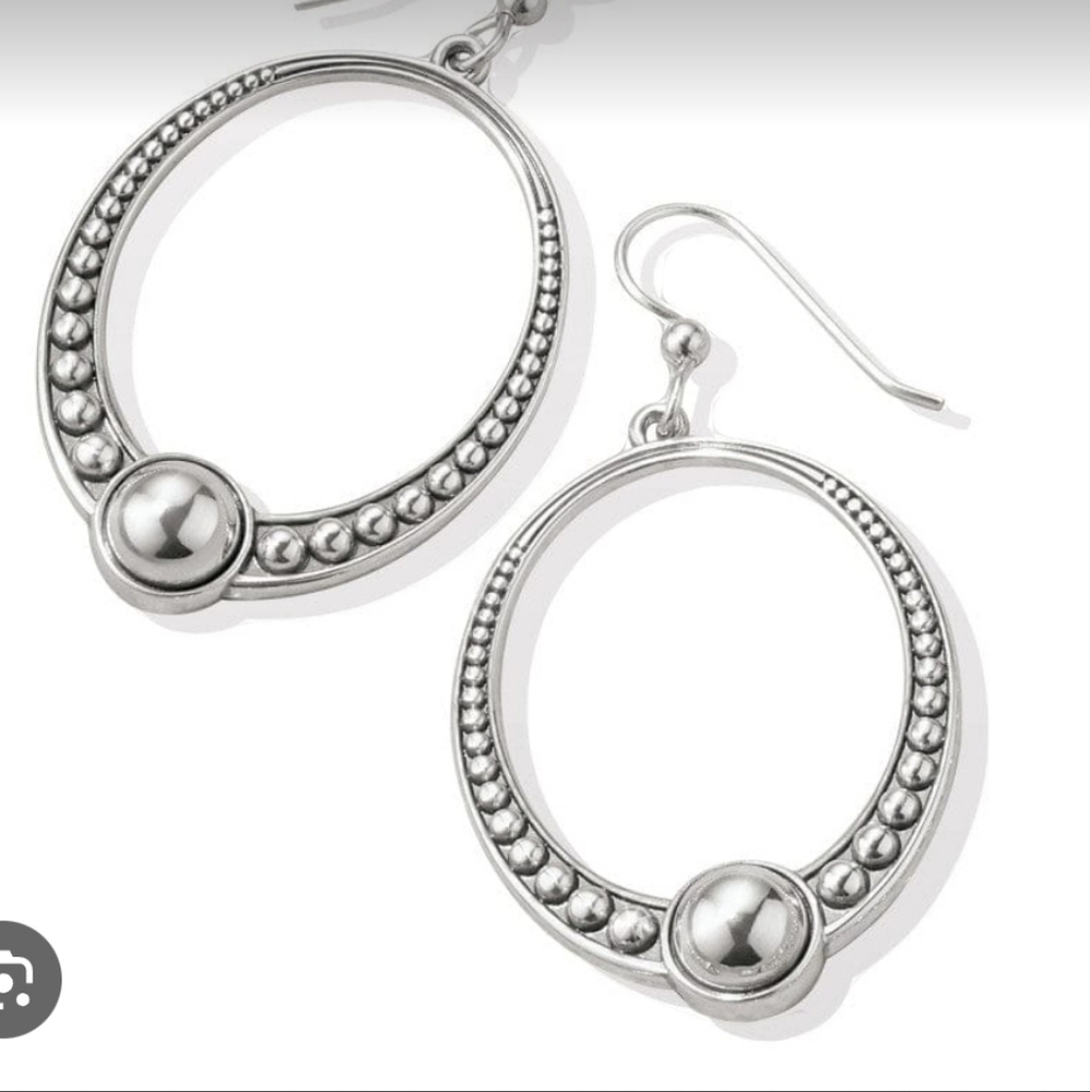 Brughton Pretty Tough Oval French Wire Earrings